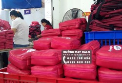 May gia công balo túi xách mẫu mã đa dạng-Công ty Sài Gòn Sao