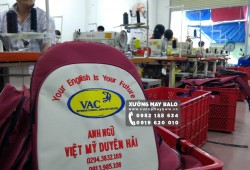 May balo túi xách chất lượng tốt giá cạnh tranh theo yêu cầu khách hàng