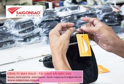 Quá trình may balo chất lượng cao