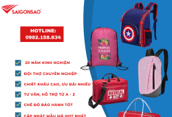 Chiết khấu cao khi Doanh nghiệp đặt may balo – túi xách – vali theo yêu cầu