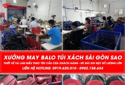 Giới thiệu về SAO SÀI GÒN -  xưởng may cặp học sinh tốt nhất tại TPHCM 