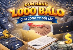 ĐƠN HÀNG 1000 BALO CHO CÔNG TY 
