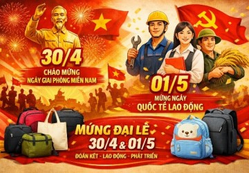 CHÀO MỪNG NGÀY LỄ (30/4 - 1/5) – TRI ÂN NGƯỜI LAO ĐỘNG CÙNG BALO SÀI GÒN SAO