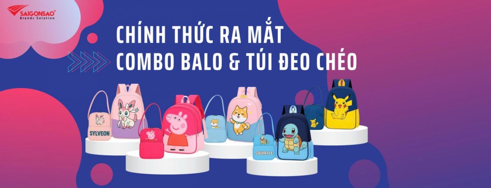 Combo Balo + Túi Đeo Chéo