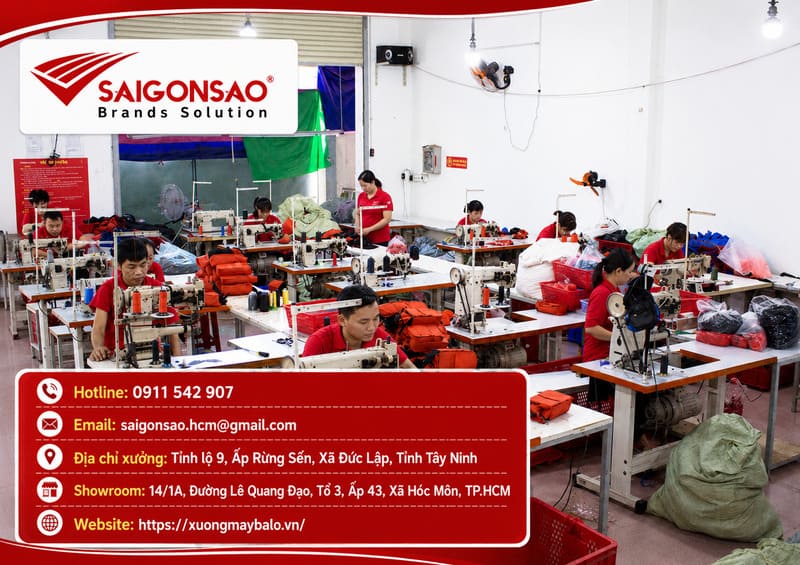 Dịch vụ may túi đựng dụng cụ tại Sài Gòn Sao
