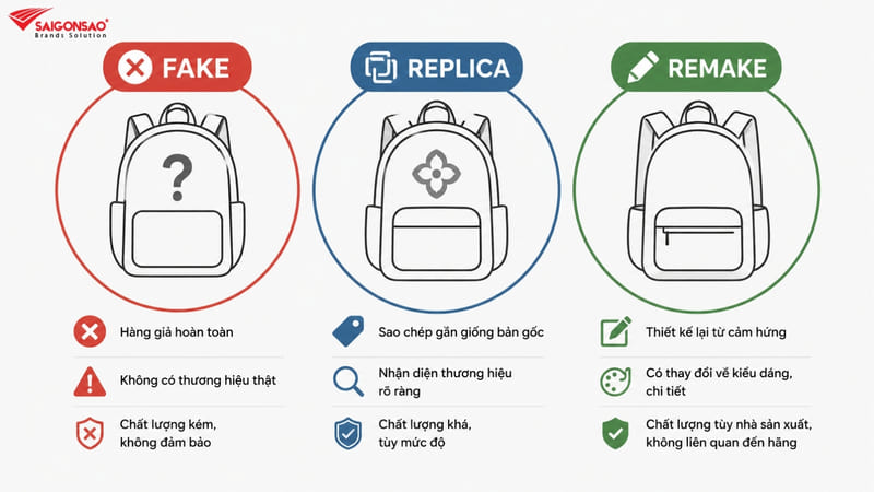 Phân biệt thuật ngữ fake, replica và remake Phân biệt thuật ngữ fake, replica và remake