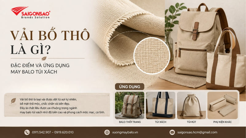 vải bố thô là gì