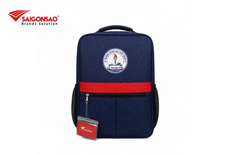 Mẫu balo học sinh in logo theo yêu cầu Mẫu balo học sinh in logo theo yêu cầu