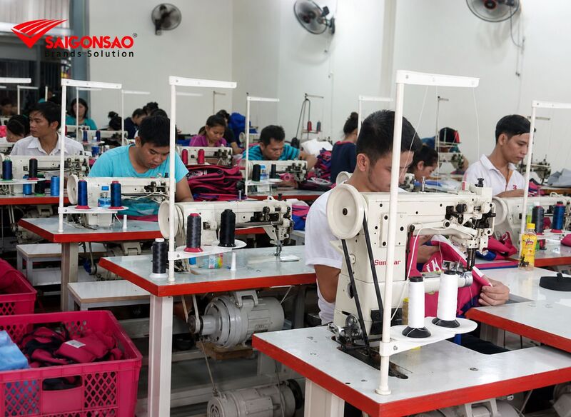 Quy trình sản xuất balo chuyên nghiệp tại Sài Gòn Sao Quy trình sản xuất balo chuyên nghiệp tại Sài Gòn Sao