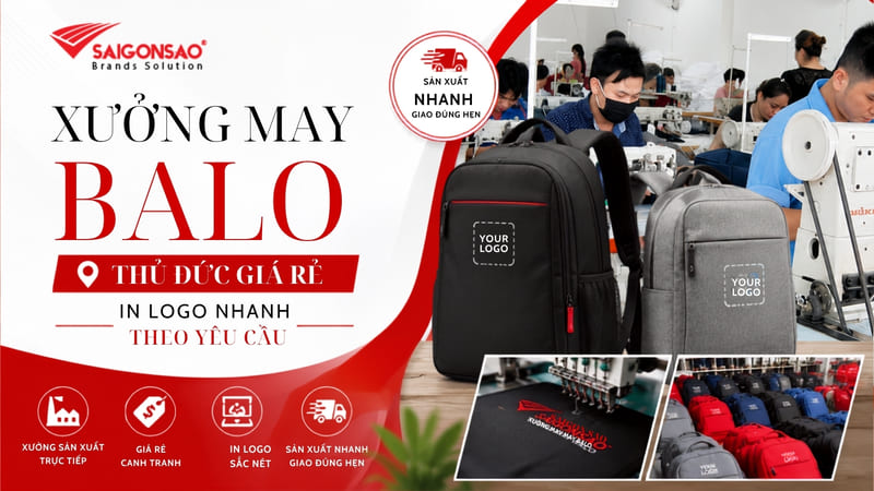 Xưởng may balo Thủ Đức
