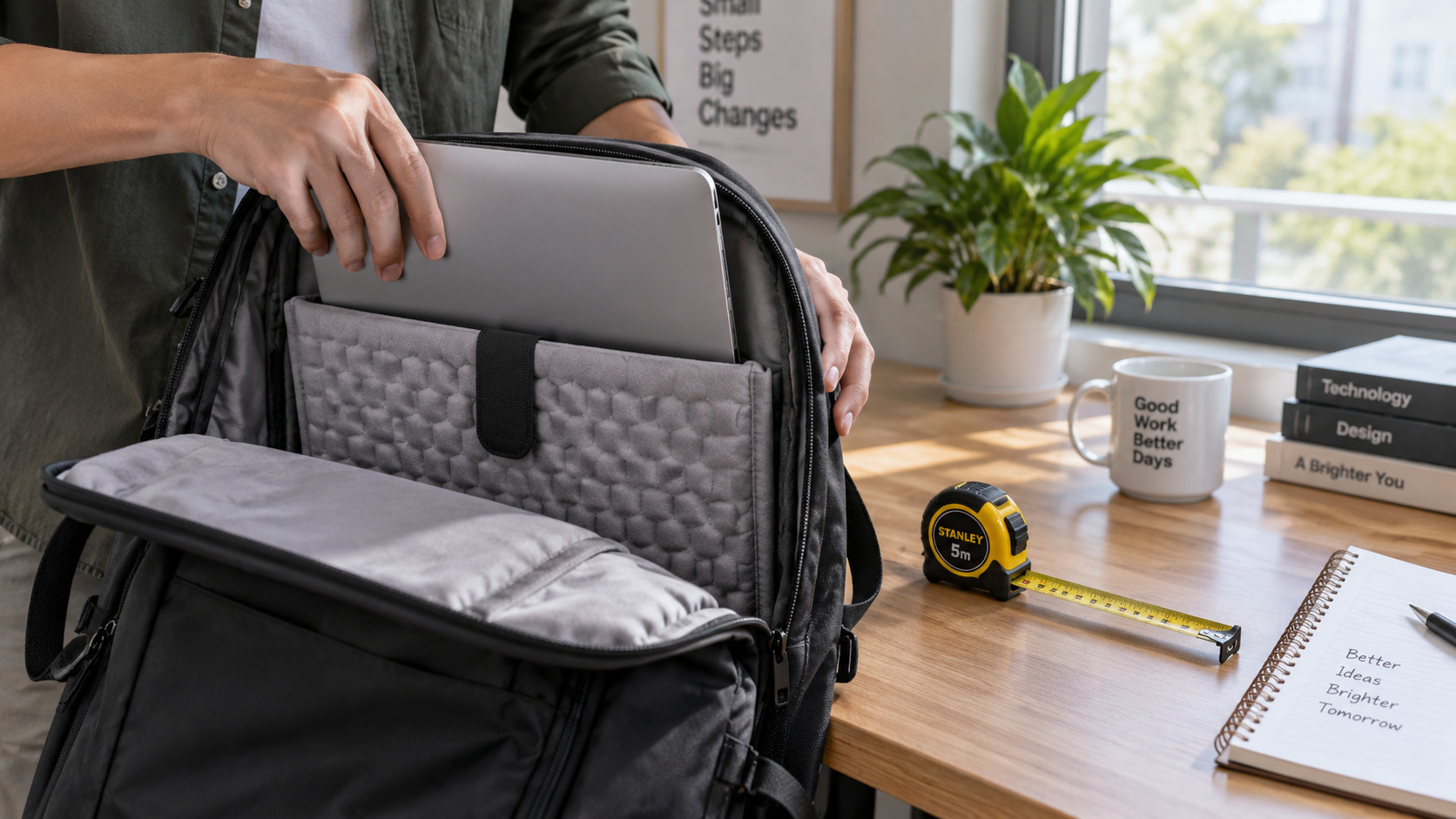 Kích thước balo laptop chuẩn giúp bảo vệ máy khi mang theo hàng ngày Kích thước balo laptop chuẩn giúp bảo vệ máy khi mang theo hàng ngày