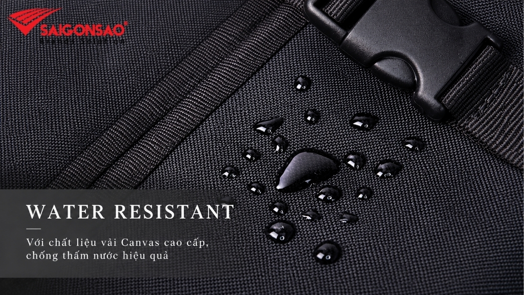Balo chống thấm nước (water resistant) Balo chống thấm nước water resistant trong điều kiện mưa nhẹ
