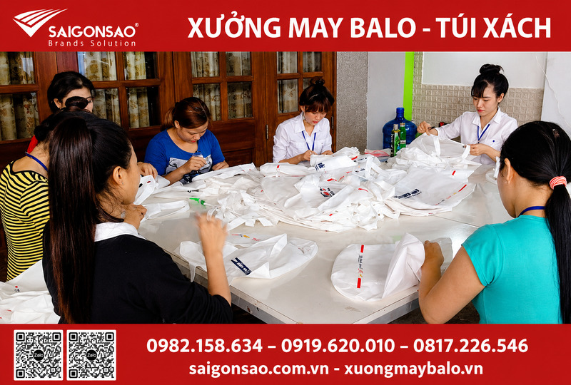 Dịch vụ gia công may túi vải không dệt tại Sài Gòn Sao Dịch vụ gia công may túi vải không dệt tại Sài Gòn Sao