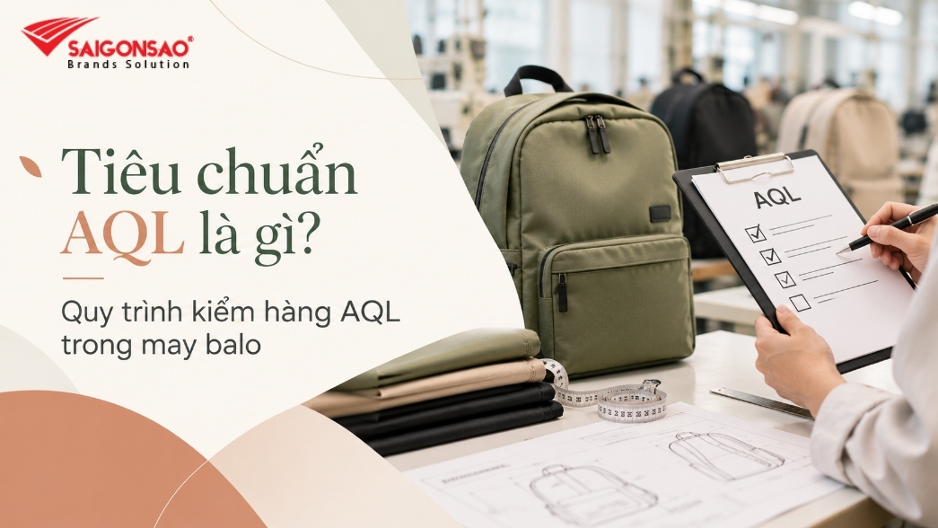AQL là gì và quy trình kiểm tra chất lượng balo tại Sài Gòn Sao