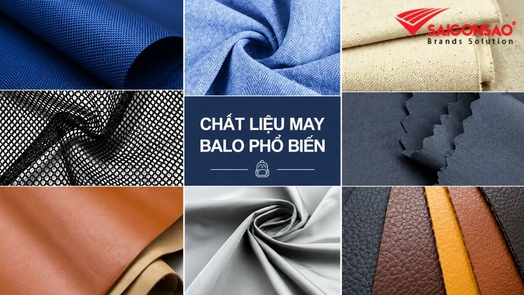 Chất liệu vải phổ biến dùng để may balo du lịch Chất liệu vải phổ biến dùng để may balo du lịch