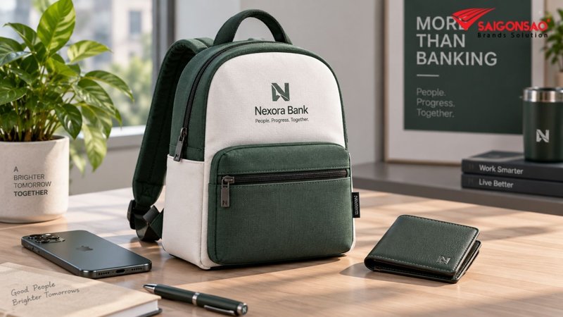 Mẫu balo mini quà tặng ngân hàng Mẫu balo mini quà tặng ngân hàng