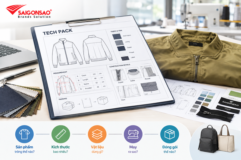 Tech pack là gì trong ngành may mặc? Tech pack là gì trong ngành may mặc?