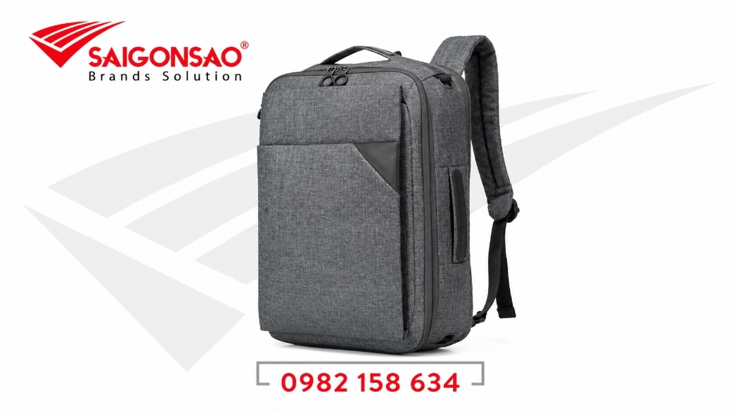 Balo công sở chất liệu vải canvas Balo công sở chất liệu vải canvas